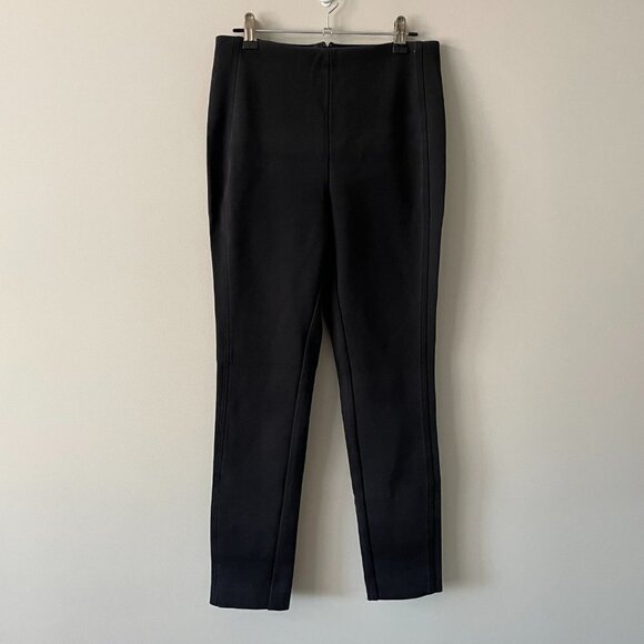 Wilfred Cropped High Rise Waist Casual Pants Black 8 - Picture 2 of 8